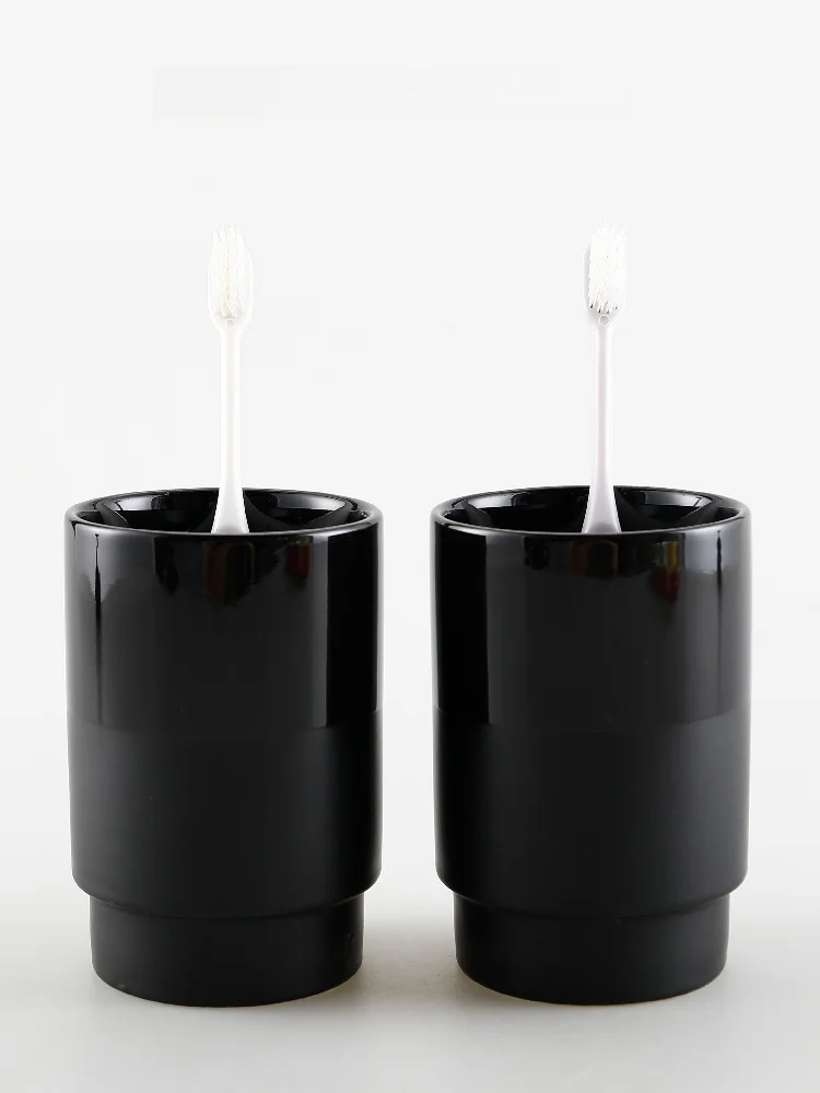 

Kule Home Cerc Toothbru Cup Couple Hotel Guesthouse Wa Cup Batoom Accories Dental Care Utensils Toilet Paper Holder