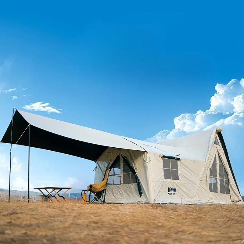 

Outdoor Folding Automatic Tents Waterproof Moisture-proof Large Area Quick Automatic Opening Tents Portable Camping Supplies