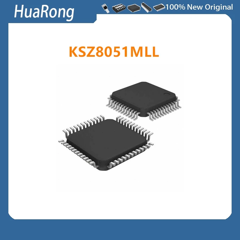 

5Pcs/Lot KSZ8051MLL KSZ8051 QFP-48
