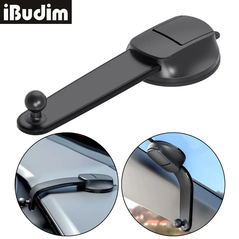 Car Phone Holder Suction Cup Base 17mm Ball Head for Car Mount GPS Brackets Windshield Dashboard Cellphone Stand Accessories