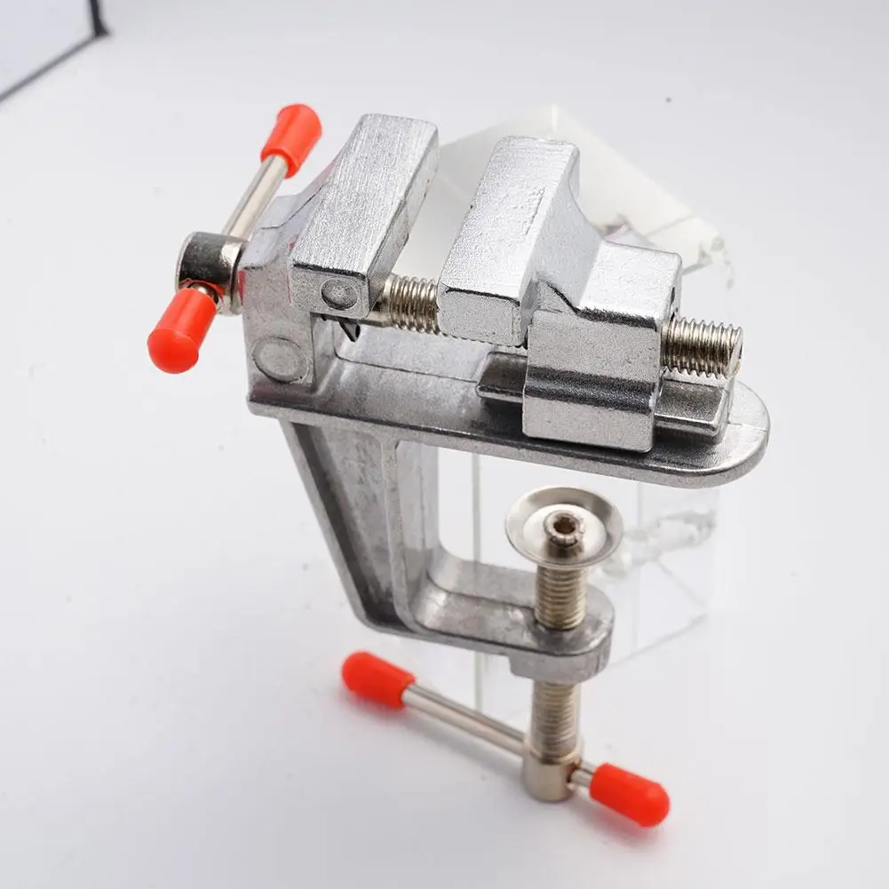 Novo mini torno de bancada muliti-funcional alumínio ferramenta em miniatura joalheiros planos pequeno vice alicate braçadeira mesa hobby em v3o2