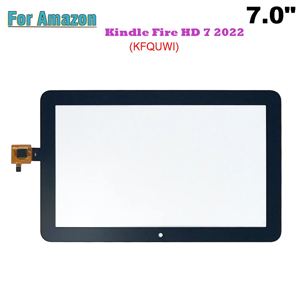 

Новинка для Amazon Fire HD 7 (2022) HD7 2022 12-го поколения 7,0 дюйма сенсорный экран KFQUWI + ОСА ЖК-дисплей