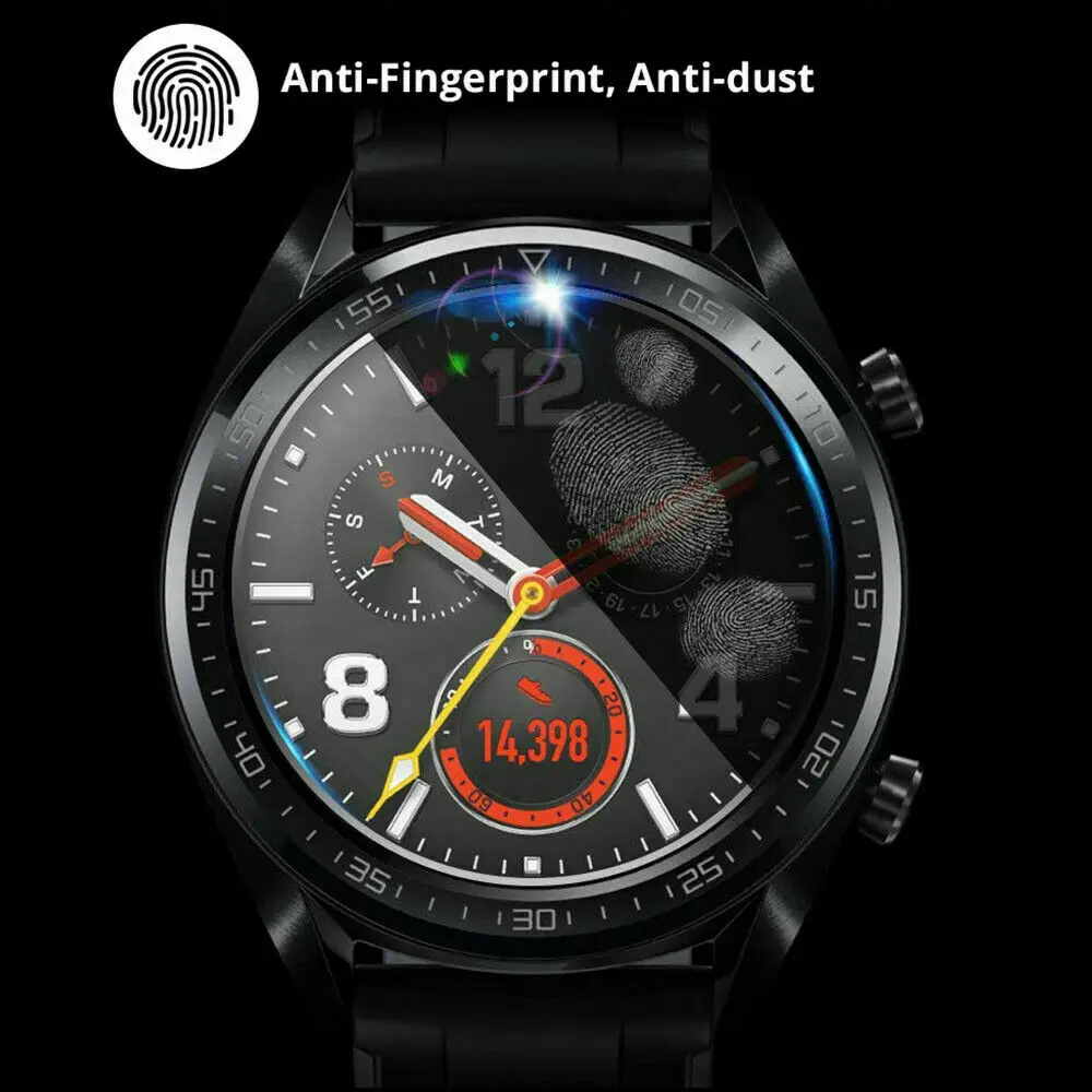 Protector de pantalla para reloj inteligente, vidrio templado de 46mm para Huawei Watch Gt2 GT 2 Pro GT3 Pro Runner