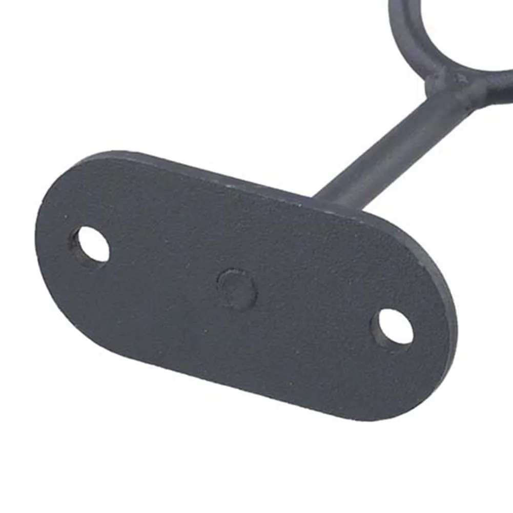 For Fixing Black Wall Mount Rack Hand Tools Tool Storage Hanger Secure Balanced Design Robust Construction For