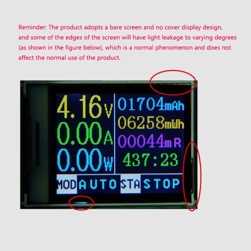 18650 Lithium-Battery Capacity Tester maH-mwH Measurement Digital Discharge Electronic Load Battery True-Capacity Tester