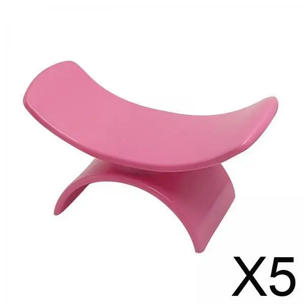 

U Shaped Nail Armrest Pad Silicone Manicure Hand Rest Pillow Mat for Nail Design Accessories and Summer Nail Art