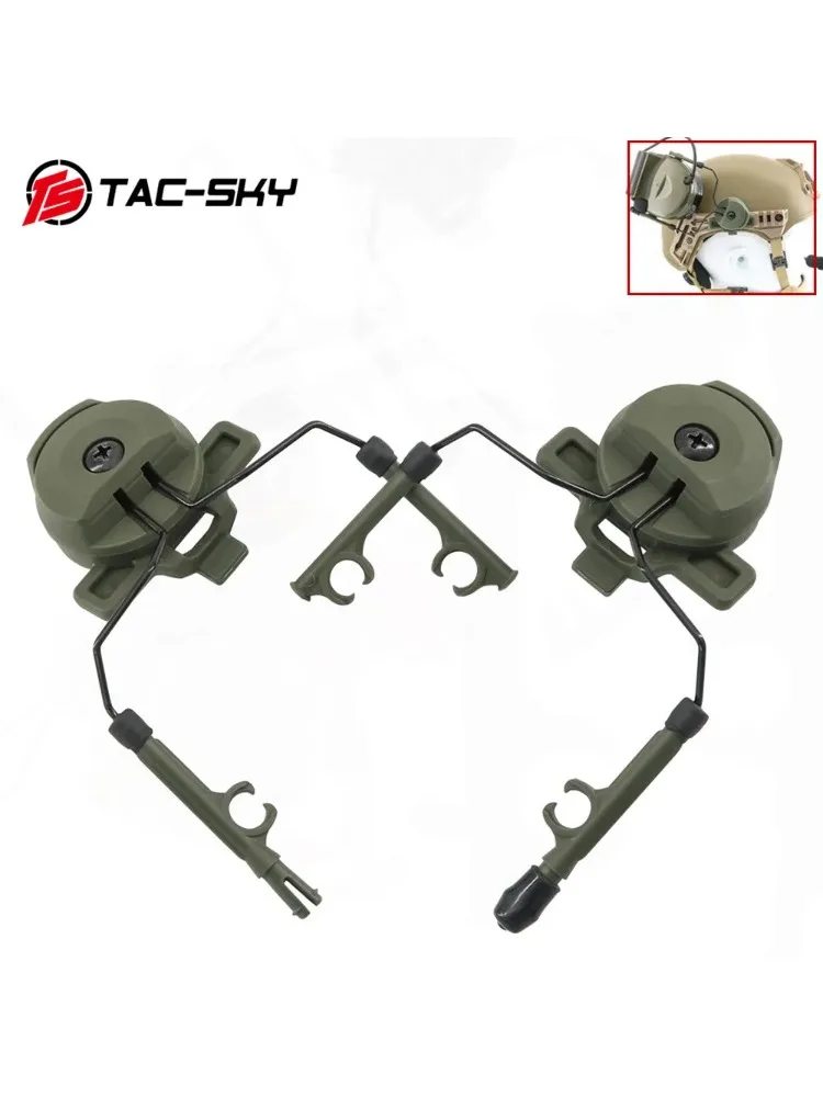 Adapter szyny taktycznej do hełmu TEAM Wendy TW 3.0, kompatybilny z zestawem słuchawkowym Peltor Comta — zdjęcie produktu 7