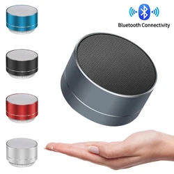 A10 Wireless Bluetooth Speaker AUX Input Handsfree Call TF Card Small HD Sound Soundbox Black HIFI Stereo Speaker Outdoors Party