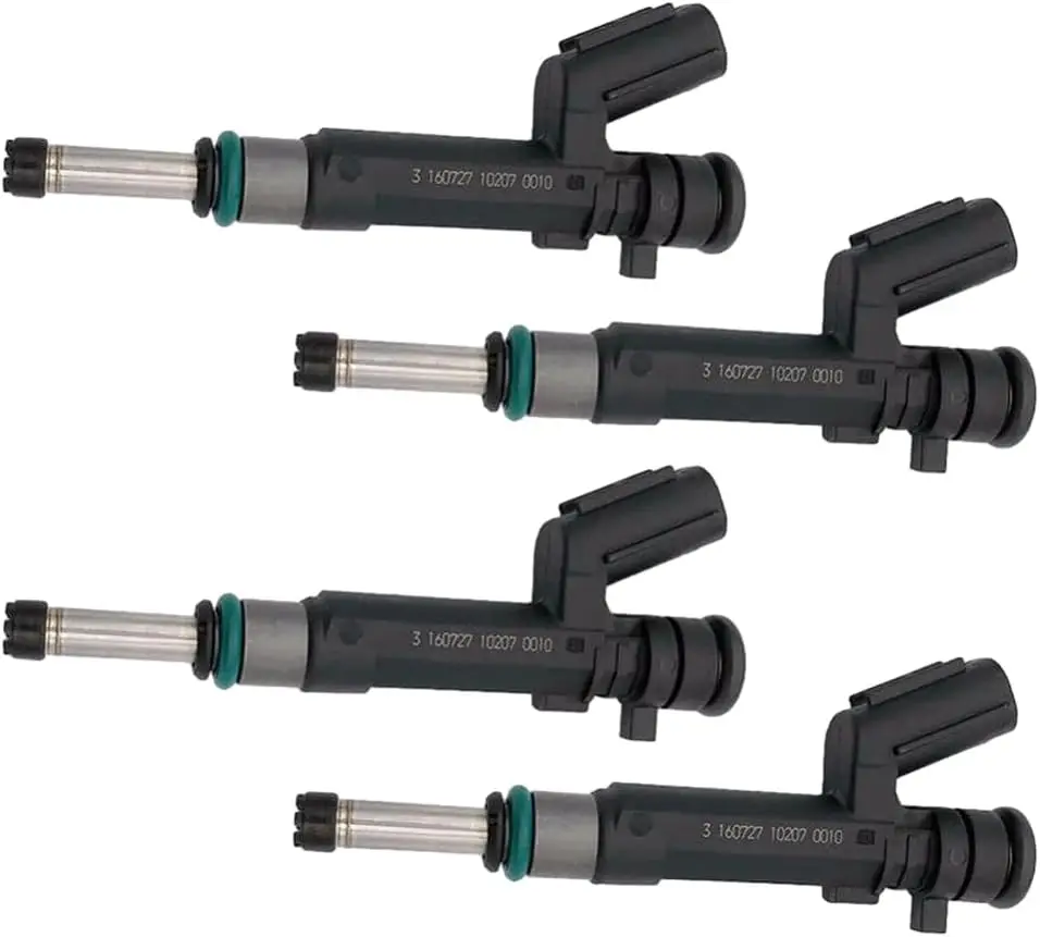 4x 16600-1KT0A Fuel Injector Set of 4 Fit for Nissan Versa 12-19 Versa Note 14-16 1.6L