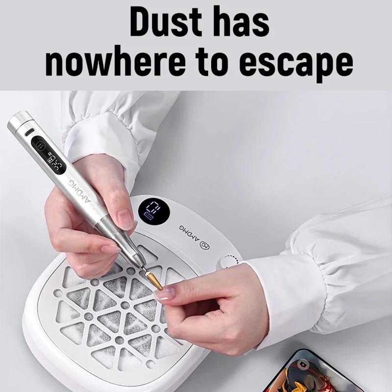 

Powerful Nail Dust Collector Dust Extractor Vacuum Cleaner for Manicure Nail Art Stylist Essential Supplies