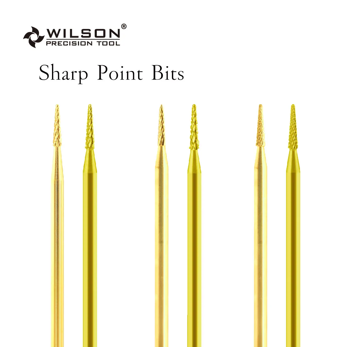 WILSON Sharp Point Bits-Tools/Nails/Manicure/Nail Accessories/Drill Bits