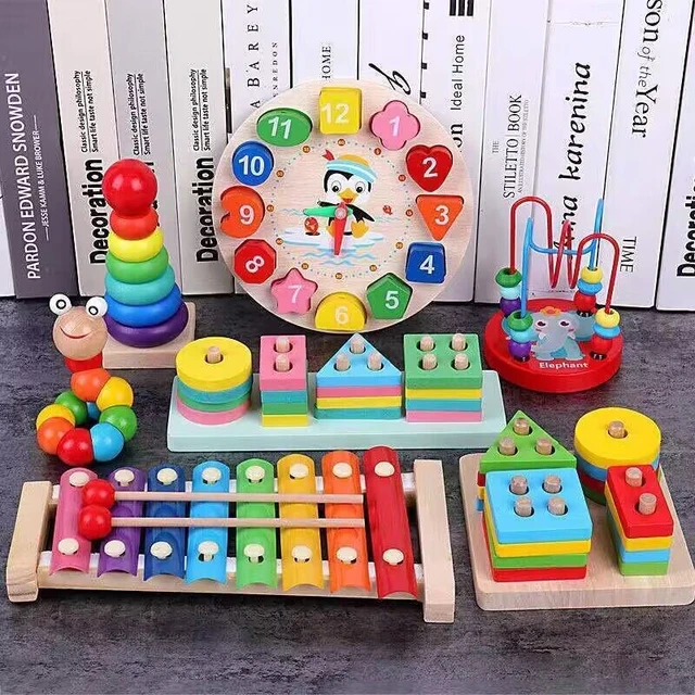 Juegos de madera niños 2 retailer años