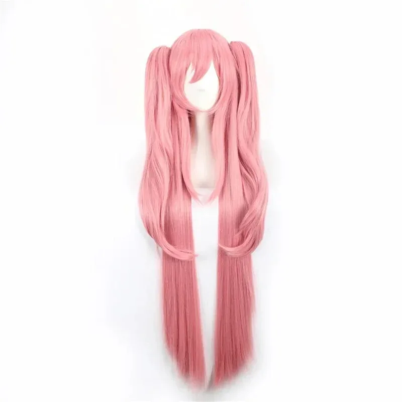 

40 Inch Anime Cosplay Seraph of the End Synthetic Long Straight Wig Krul Tepes Cute Girl Heat Resistant Fiber Daily Party Wig