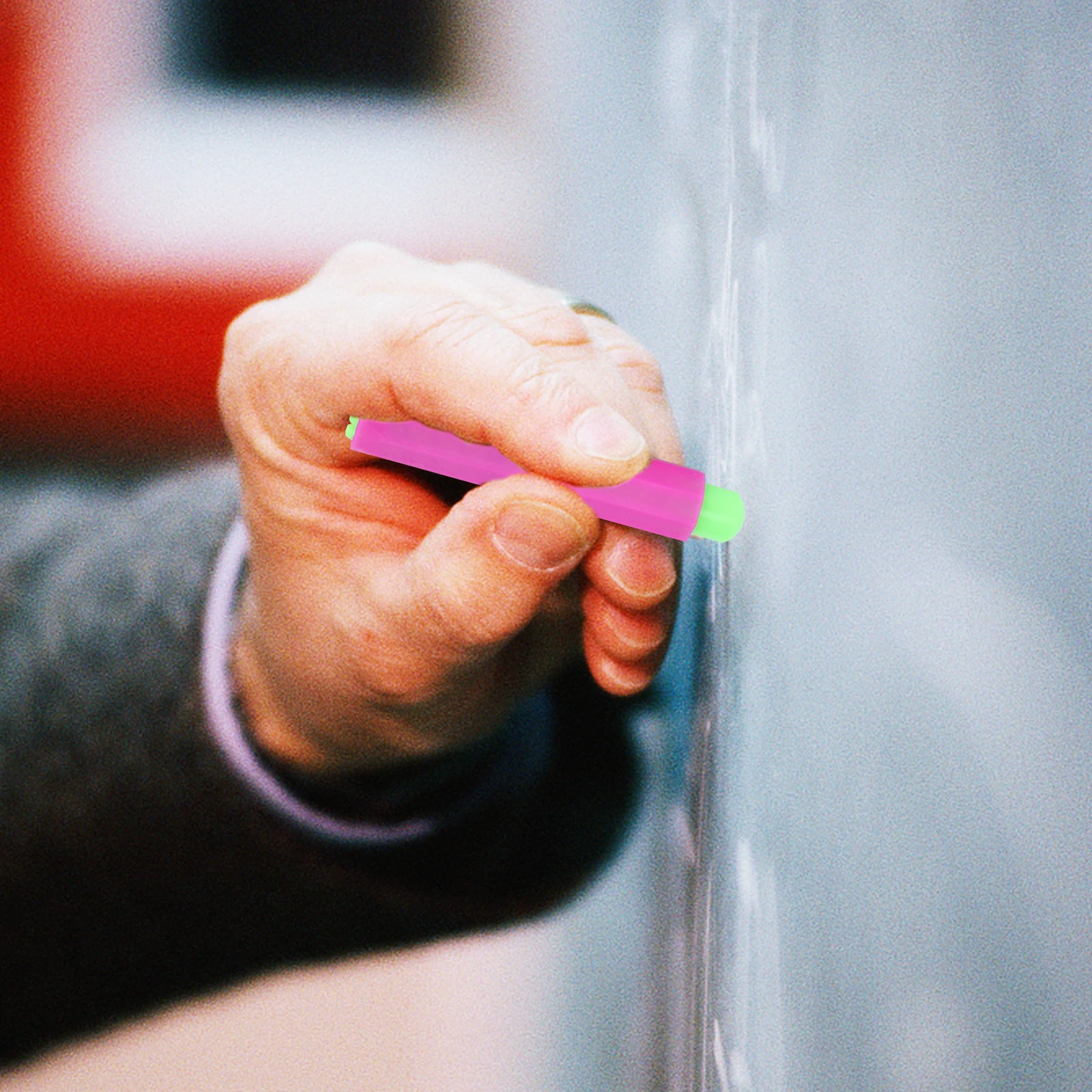 

Набор из 5 пластиковых держателей для мелка (9,5x1,5 см) – для чистого письма, рисования, для школы, офиса, конференц-зала