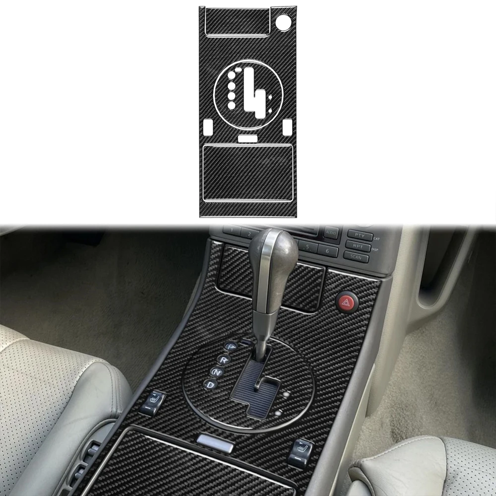 Picture 5: 11Pcs Real Carbon Fiber Full Interior Central Console Dash Gear Shift Storage Box Trim Kits For Infiniti G35 2002 2003 2004
