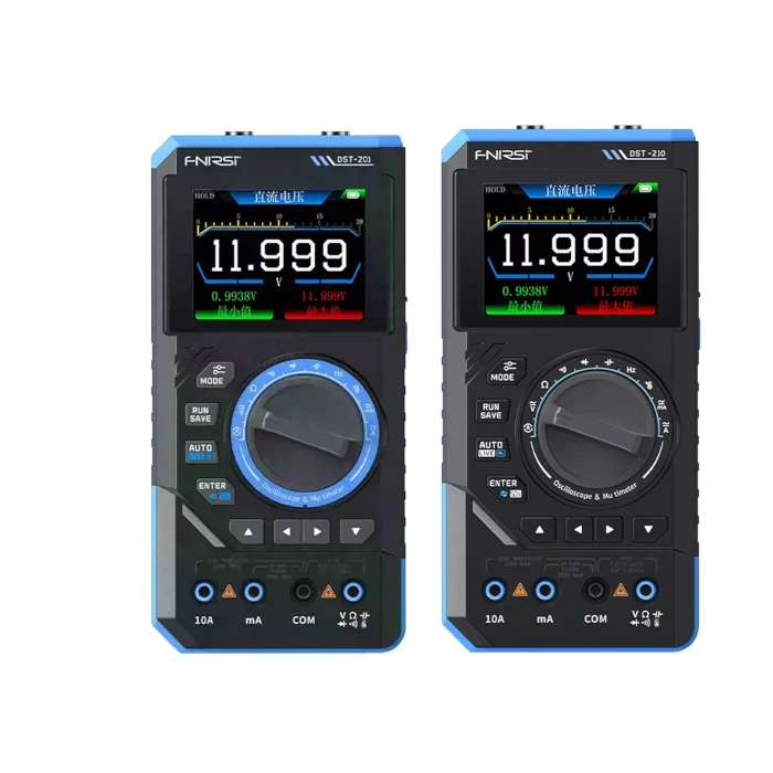 Generatore di segnale oscilloscopio DST201 3 in 1 1MHZ 5MSa/s 500ns~20s Multimetro multifunzione