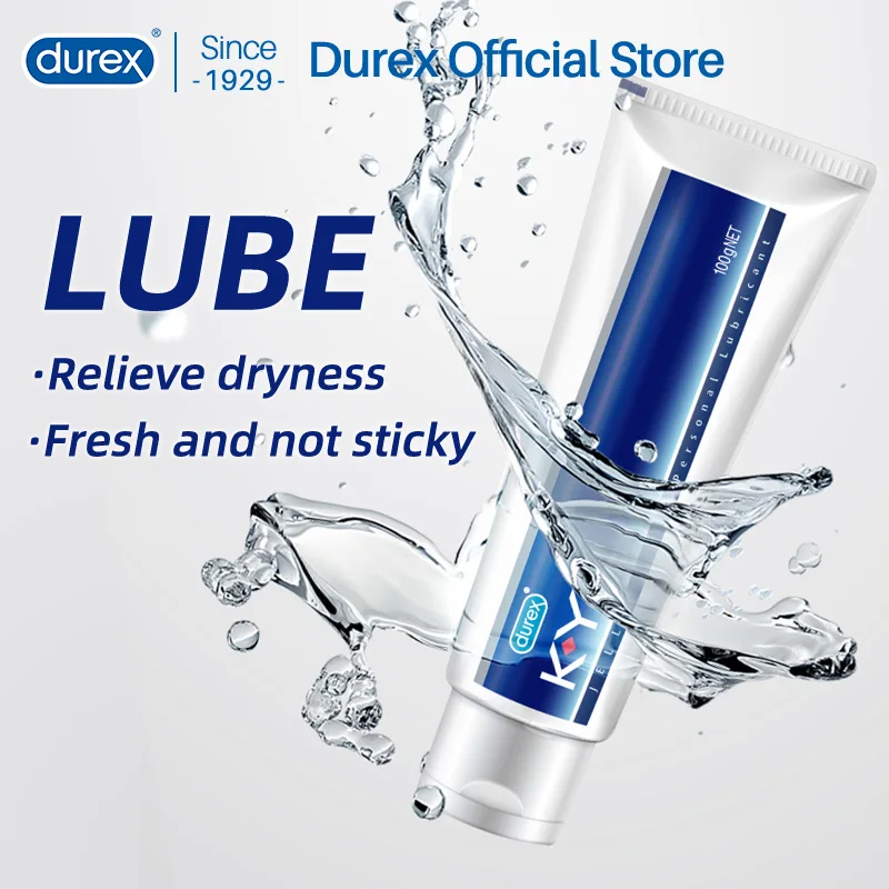 Durex KY Lubricant Water-soluble Relieve Dryness Body Oil Sexual Lubrication Anal Sex Intimate Goods For Adults 50g 100g