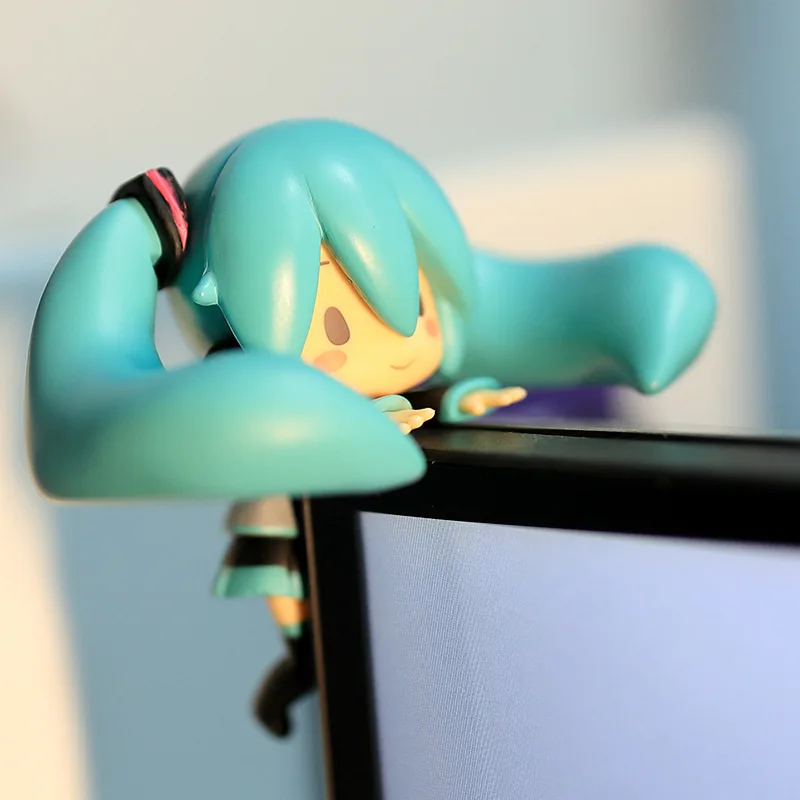 

7 см аниме Мику лапша стопор ПВХ Hatsune Miku экшн-фигурка модели настольного автомобиля Декор коллекционные игрушки подарок