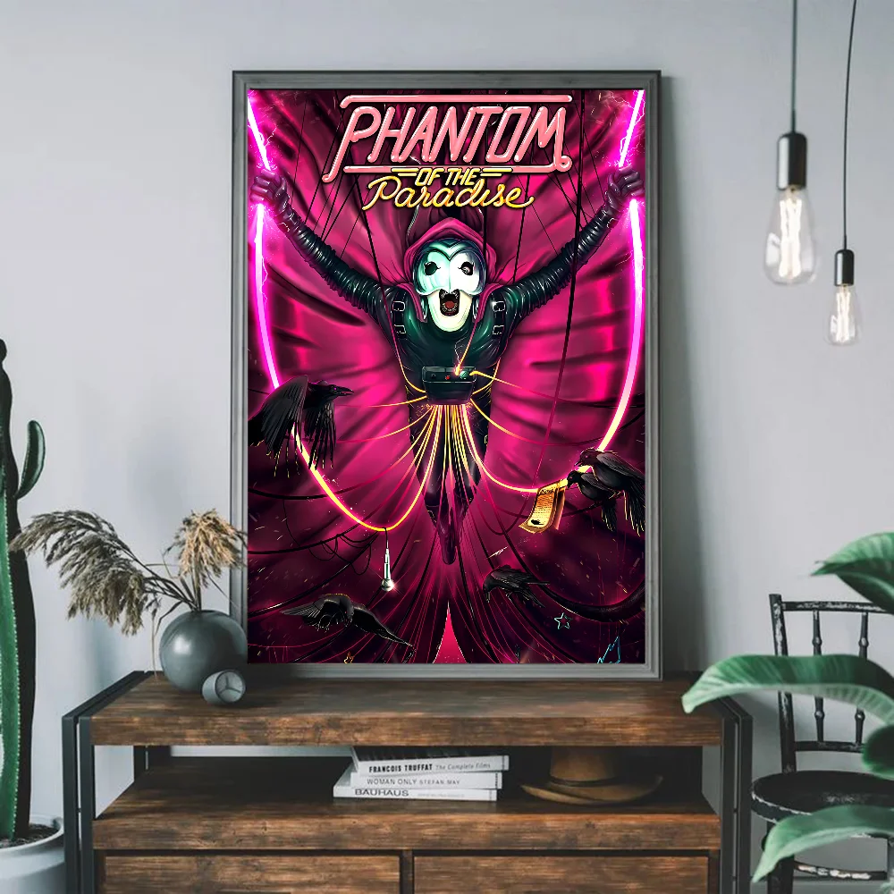 Phantom Of The Paradise Classic Movie Posters Vintage Room Bar Cafe Decor Stickers Wall Painting