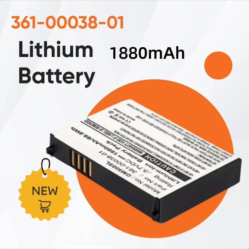 

1880mAh for Garmin 010-11143-00 361-00038-01 Aera 500 510 Lithium Battery