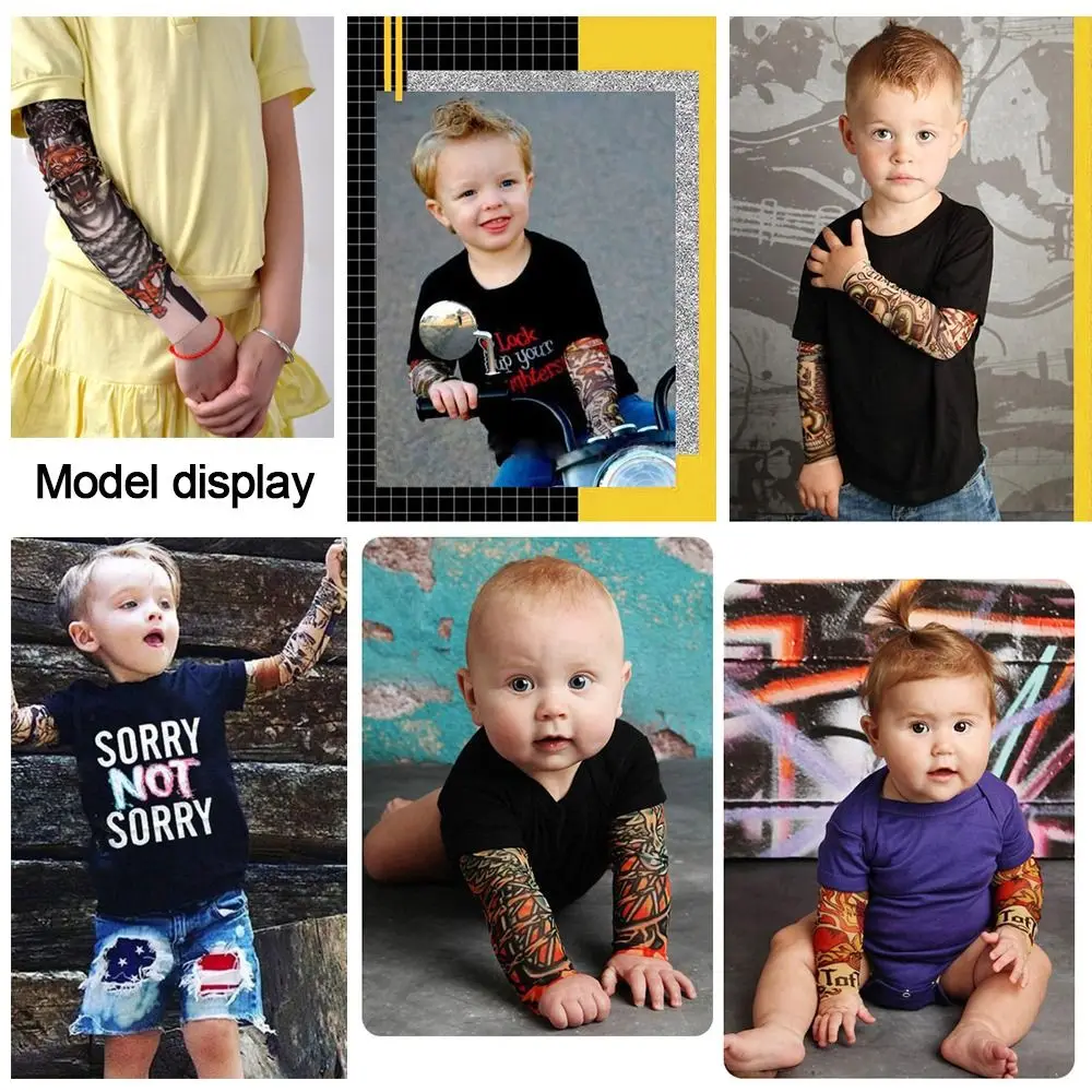 New Running UV Protection Basketball Outdoor Sport  Arm Sleeves Arm Cover Sun Protection Flower Arm Sleeves