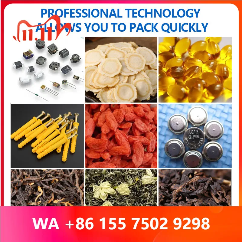 Semi-Automatic French Fries Packaging hine, Granule Filling & Counting ending hine for Sachet Packing