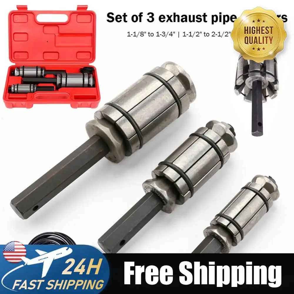 

Набор из 3 кованых расширителей для выхлопных труб (от 1-1/18 до 3-1/2 дюйма) – Инструмент для ремонта автомобильных выхлопных систем