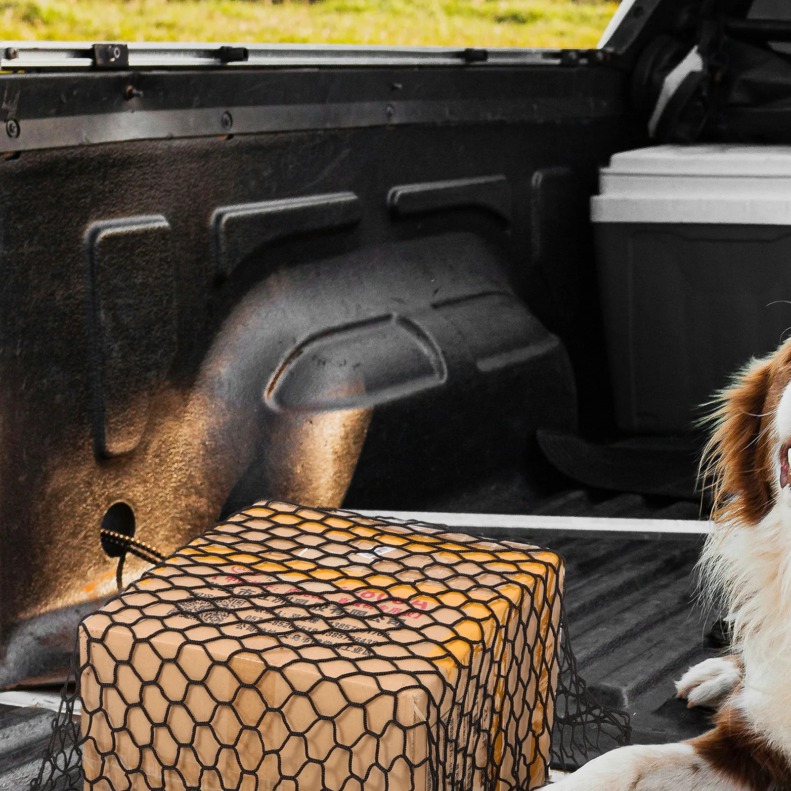 

Heavy Duty Elastic Luggage Net Camping Wagon Cargo Net Nylon Rubber Band for Garden Cart Outdoor Trolley Garden Cart Parts