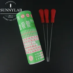 1box (400pcs) 20ul to 100ul glass disposable blood collection vessel glass capillary tube micro capillary pipette