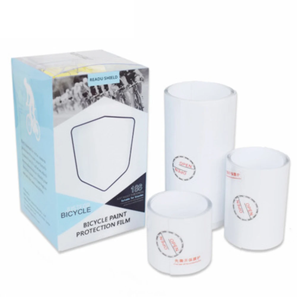 

Clear Paint Protection Bike Protection Tape Clear Tape Bike Frame Vinyl Film Car Anti Chip Transparent Hot New