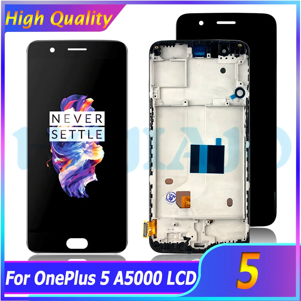 5.5'' High Quality For OnePlus 5 For 1+5 A5000 LCD Display Touch