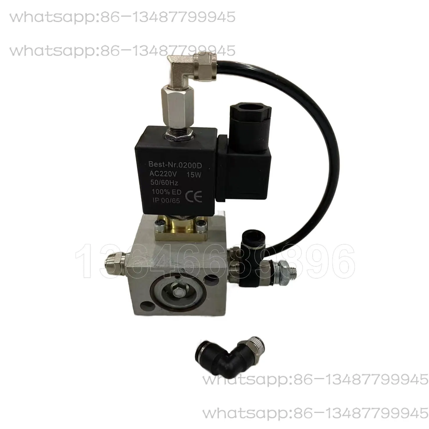 

****Screw Air Compressor Loaded Solenoid Valve Q23-015K Intake Valve Q23-015KS/Q22-02K Original---- one piece