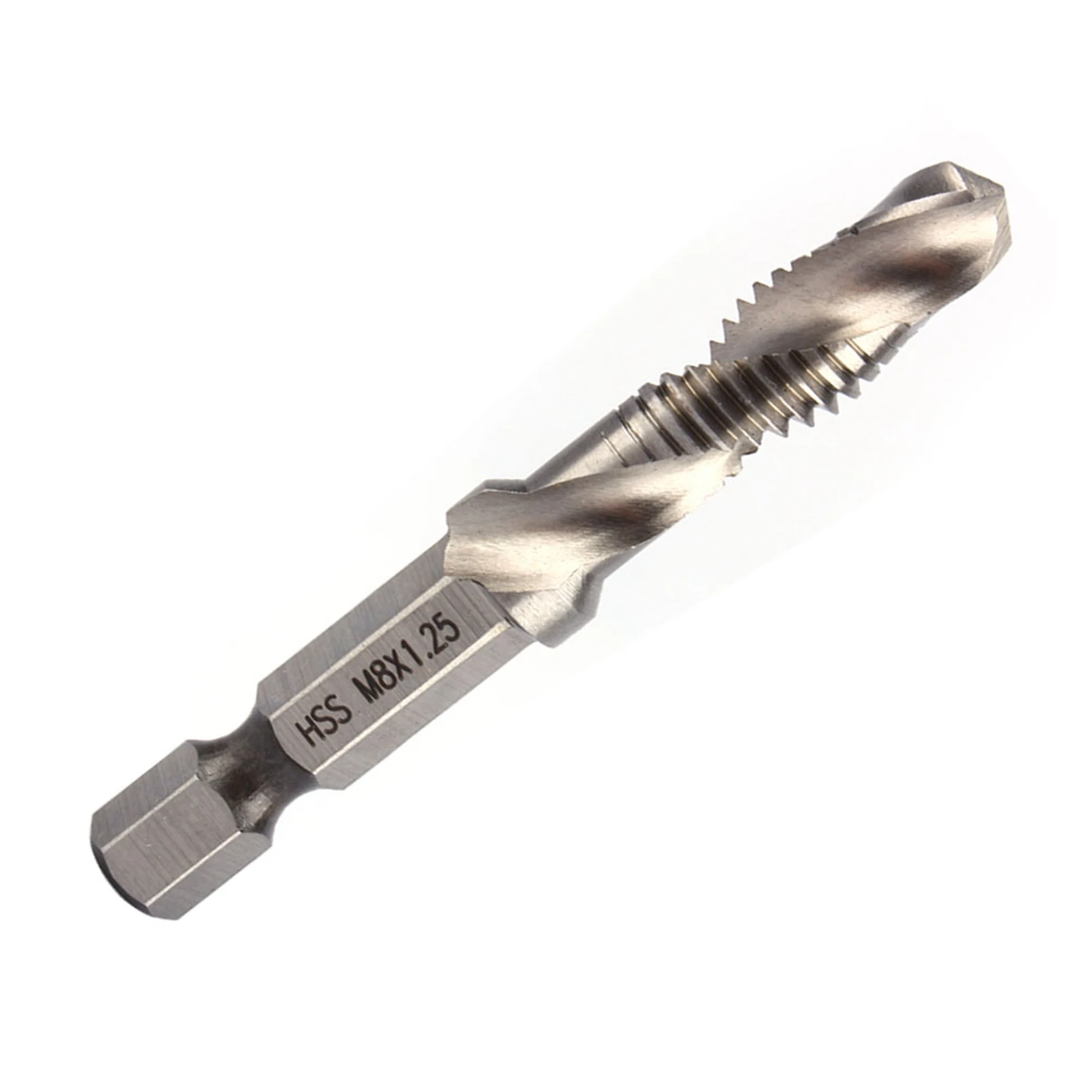 Trapano con codolo esagonale M8 HSS 1/4 "Trapano con codolo esagonale e punte da trapano coniche per utensili elettrici Parte per utensili elettrici Punta da trapano conico Maniglia esagonale Punte da trapano per maschi