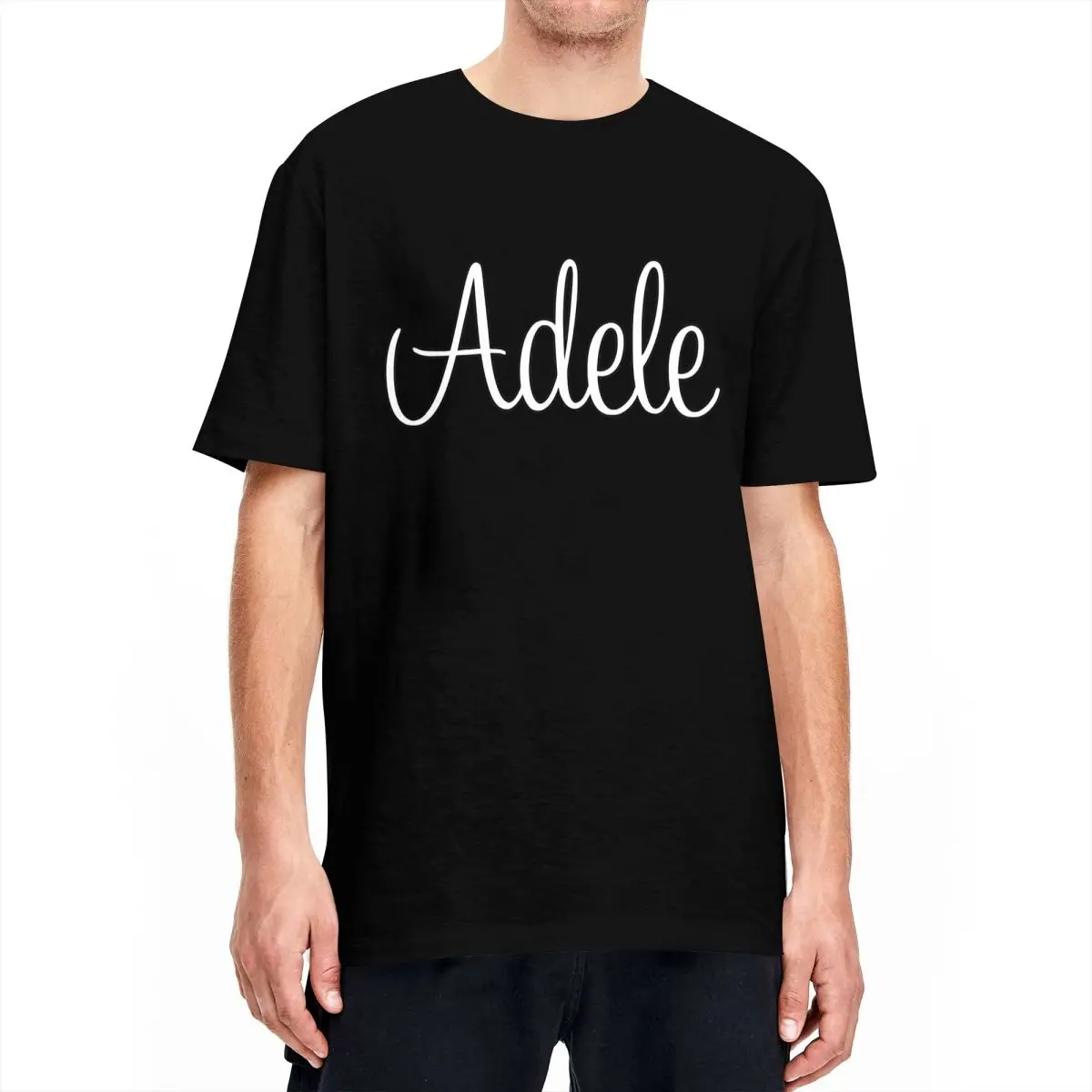 Man T Shirt Adele Music Singer T-Shirts Novelty Adele In Munich Tour 2024 August Beach Tees Y2K Cotton Clothing Birthday Present