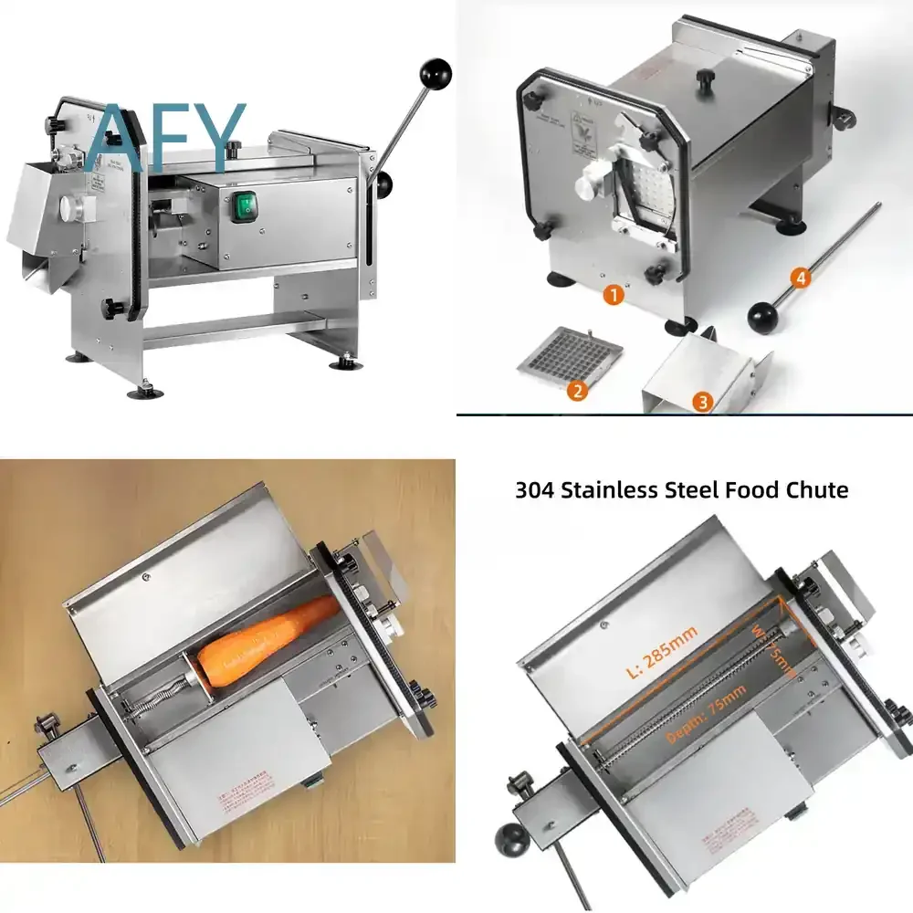 Electric Dicer for Vegetable and Fruit Dicer Machine for Kitchen Food Chopper Slicer Cube Cutter Dicing Tool Electric Food