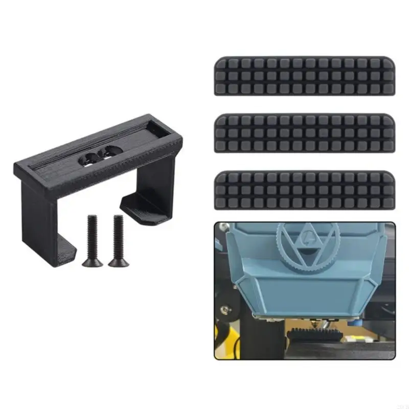 20CB فرشاة سيليكون شاملة لـ SV07 3D طابعة منظف ممسحة الفوهة لتحسين أداة طابعة كفاءة الطباعة