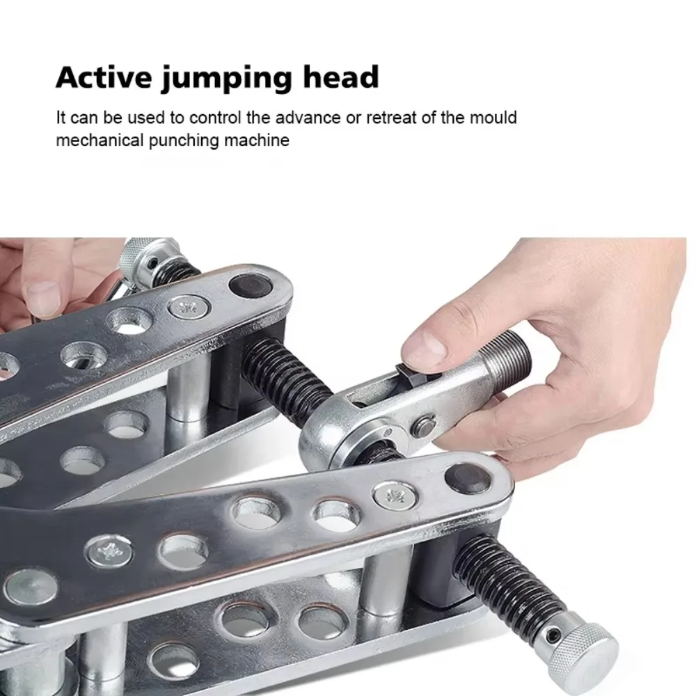 Manual mechanical hole punching machine tower reaming/repairing/punching tools