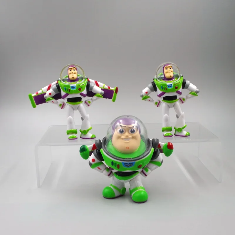 7 cm Kawaii Buzz Lightyear bambola giocattolo cartone animato personaggio anime astronauta bambola decorazione scena desktop giocattoli per bambini regalo