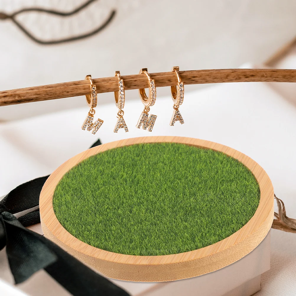 

Grass Display Base Wood Figure Display Stand For Models Action Figure Holder Small Round Base Wooden Risers Decor