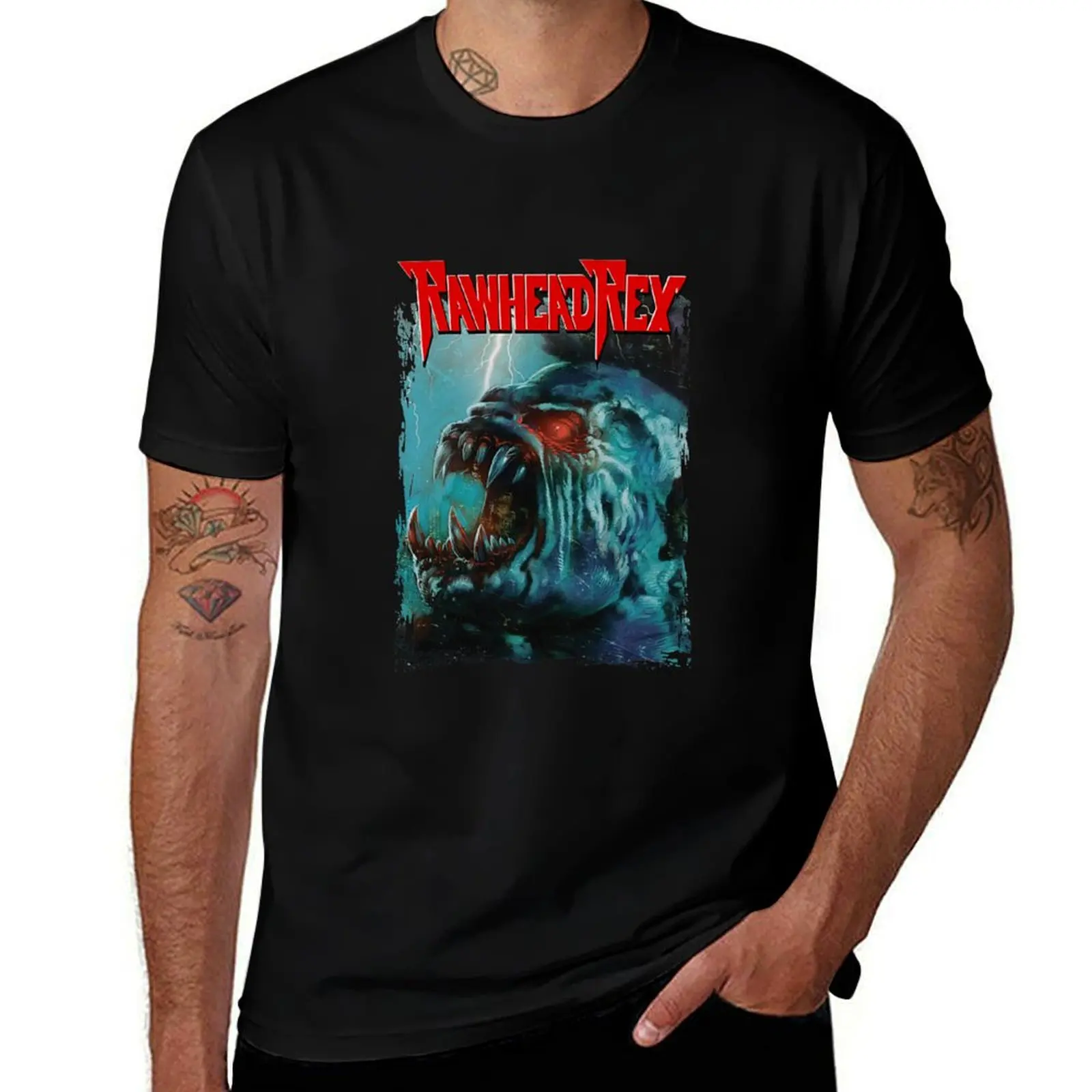 Rawhead Rex T-Shirt custom shirt rapper graphic tees cotton t shirt men