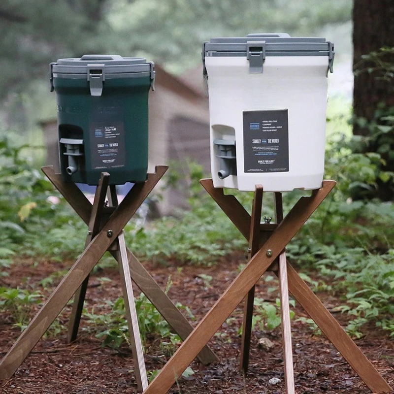 

Small Bench Foldable Bucket Rack Chair Camping Stool Camping Set