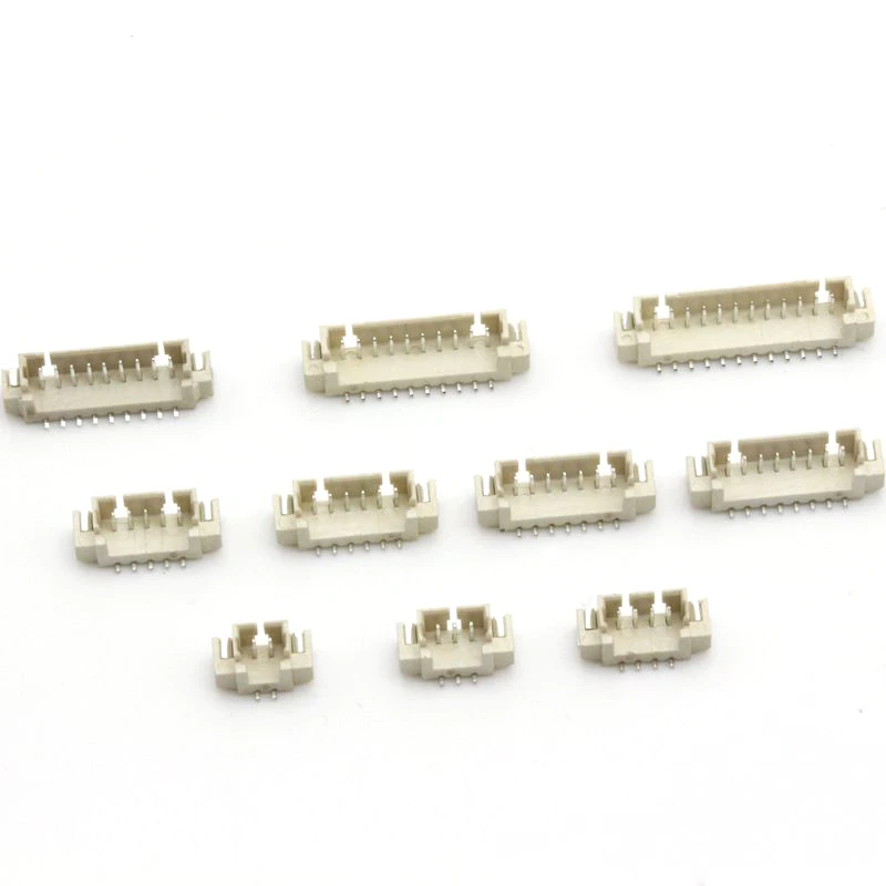 10PCS JST 1.25 1.25mm Connector SMD Vertical /Horizontal Type Socket 2P/3/4/5/6/7/8/9/10/11/12 Pin Wire-to-Board Receptacle Type