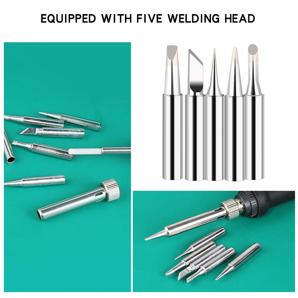 電気はんだごて 15 点セット 調整可能な温度溶接ツール 家庭修理用