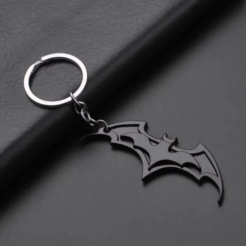 FTCY Bat Keychain For Men Women Anime Creative Keychain Couple Key Gift