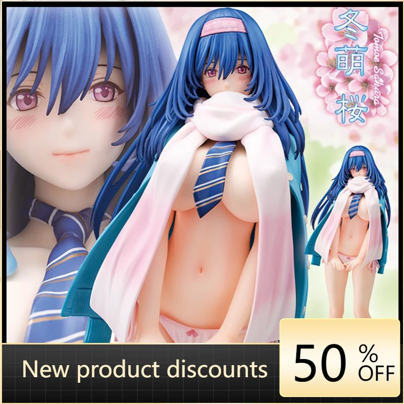 DAIKI Tomoe Sakura sexy beautiful girl 100% Original genuine 32.5cm PVC Action Figure Anime Model Toys Collection Doll Gift