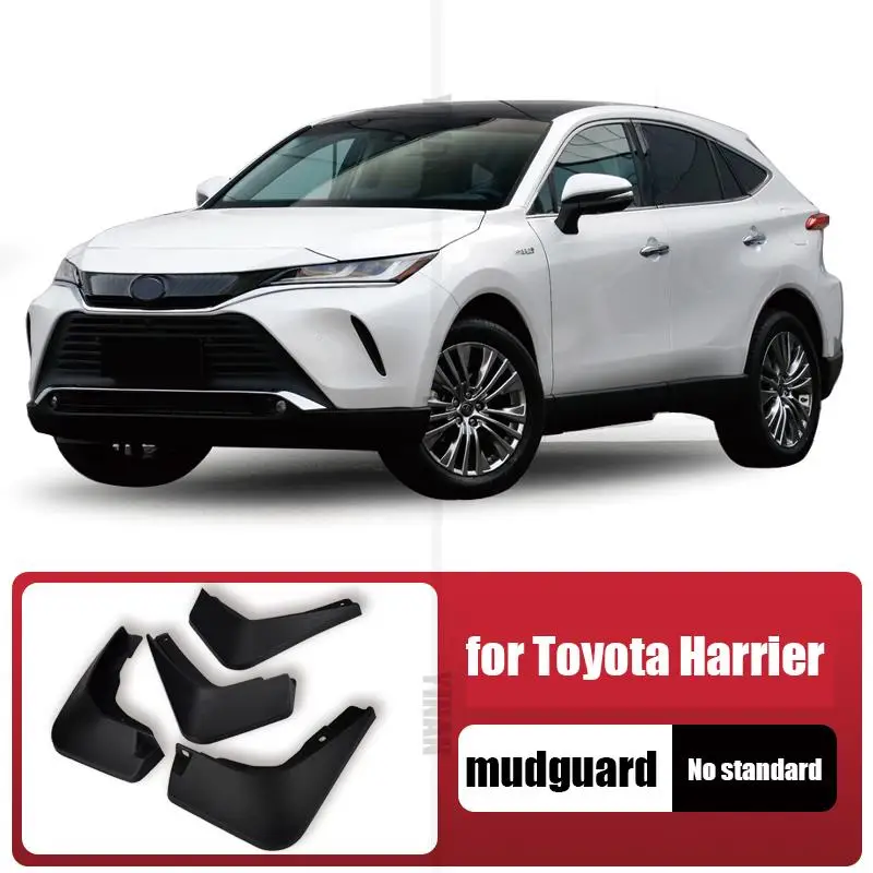 For Toyota Harrier Venza XU80 2020 2021 2022 New Car Fenders Anti-Fouling Anti-Mud Protective PP Fenders