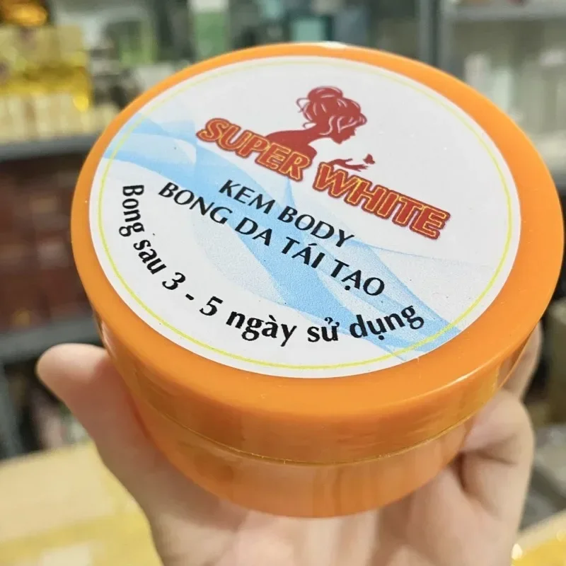 150g Vietnam Kem Body Bong Da Tai Tao SUPER WHITE Dark Skin, Lightening, Brightening and Cleansing, Whitening Body Skin Care