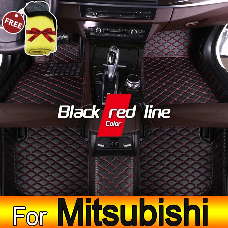 

Car Floor Mats For Mitsubishi Outlander Pajero Eclipse ASX Galant Car Accessories