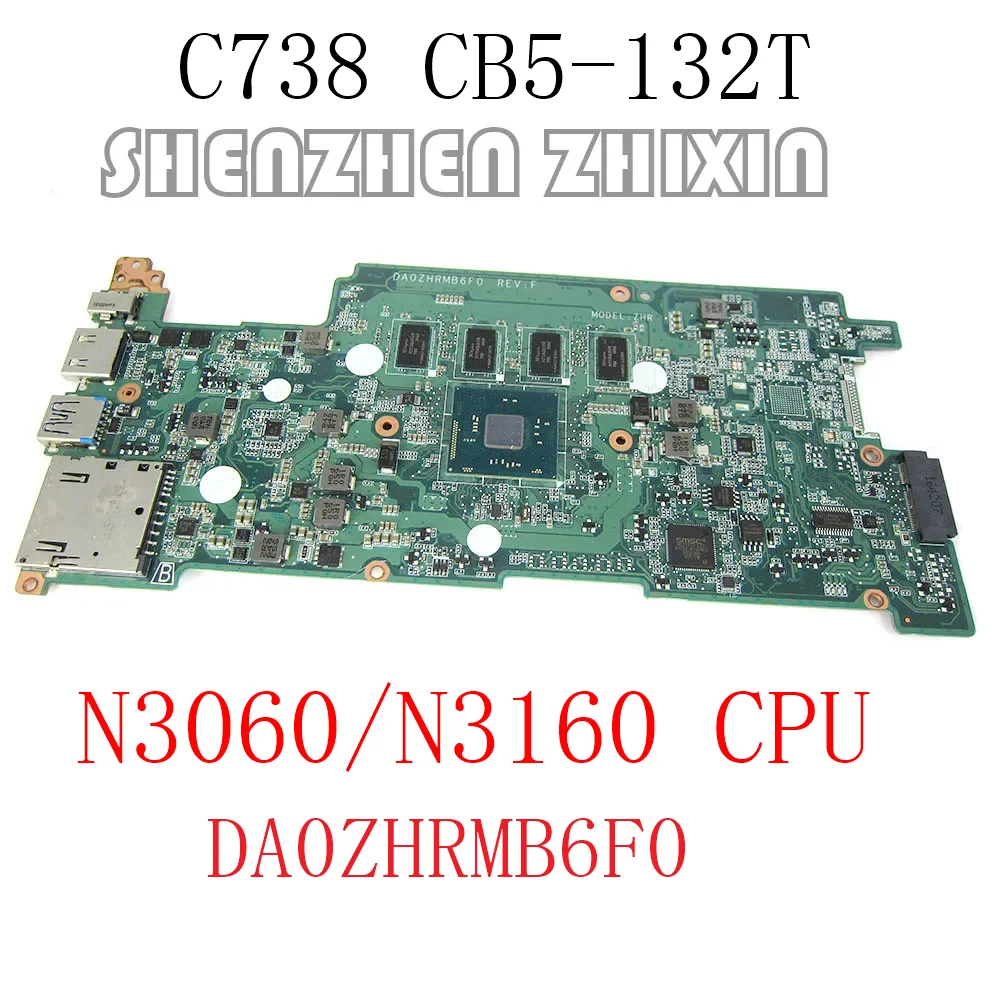 

yourui for Toshiba Chromebook CB35-3300 Laptops Motherboard with 3215U CPU + 4G RAM DA0BUIMB8D0 A000398370