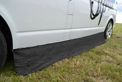 1SET Most of Large Vans VW Campervan Motorhome Awning Skirt  Draught Excluder Fits T5 T6 Size Large -265X36cm Campervan Side